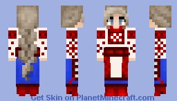 Ukrainian love ♥ Minecraft Skin
