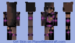 violet witch Minecraft Skin