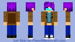 if ghoul was in among us Minecraft Skin