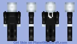 Slender Man Minecraft Skin