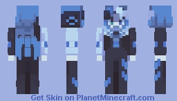 ⊹ ₊˚‧ Shadow Milk Minecraft Skin