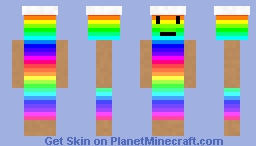 rainbow alex Minecraft Skin