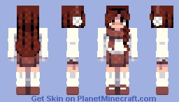 - snowflakes in hot cocoa ; rce Minecraft Skin