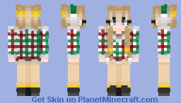 Christmas Girl Minecraft Skin