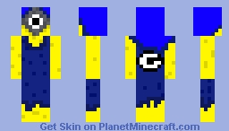Minion girl with dress Minecraft Skin