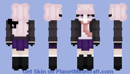 Kyoko Kirigiri Minecraft Skin