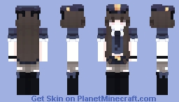 police girl Minecraft Skin