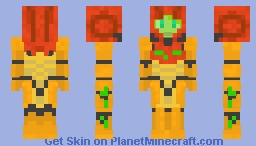 Samus Aran (Varia Suit) Minecraft Skin