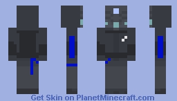 Agent (B) Minecraft Skin