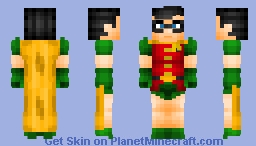Robin I | DC Comics Minecraft Skin