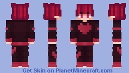 Valentine 2025 (Red) Minecraft Skin