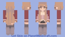 asuna yuuki . scherzo of deep night Minecraft Skin