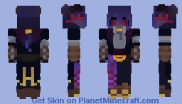 my new dnd character Minecraft Skin
