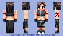 Tifa Lockhart | Final Fantasy VII (Advent Children Ver) | Brave Exvius Sprite Palette | 1.8+ Minecraft Skin