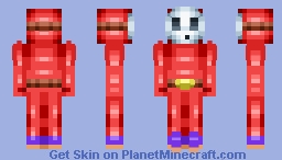 Shy Guy Minecraft Skin
