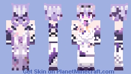 HSR (Honkai Star Rail) - Chrysos Heir: Castorice Minecraft Skin