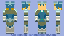 Zora Set (Breath of the Wild) Minecraft Skin