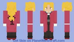 Edward Elric (Fullmetal Alchemist) Minecraft Skin