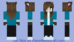 werewolf girl 3.0 Minecraft Skin