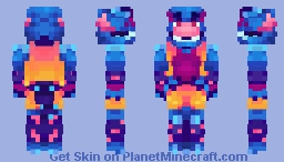 FNaF PMC Icon - Arsenio The Dragon (PopSm1le) Minecraft Skin