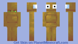 R.E.P.O. Semibot (Gold) Minecraft Skin