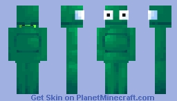 R.E.P.O. Semibot (Dark Green) Minecraft Skin