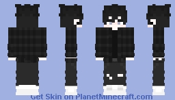 Oni's Dark flannel anime boy Minecraft Skin