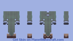 Fantasy Green Gal | FTU Minecraft Skin