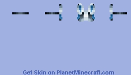Blue Rabbit Mask Minecraft Skin