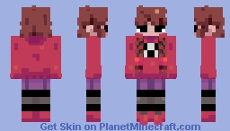 Toon Madotsuki Minecraft Skin