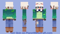 challenger trails 14A green team dylanWMC Minecraft Skin