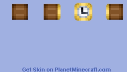 Grandfather Clock Minecraft Skin