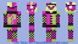 Simpler Jester Thingy Minecraft Skin