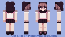 Miss Kuromi Minecraft Skin