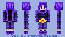 Roscumber - MCC Blank Canvas Teen Titans - Red Rabbits Minecraft Skin