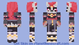 Kimiko Five-Tails (no tails) - Fortnite Minecraft Skin