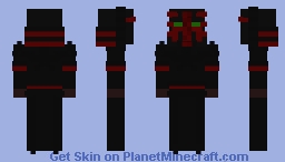 Sutekh the Destroyer (Doctor Who - Pyramids of Mars) Minecraft Skin