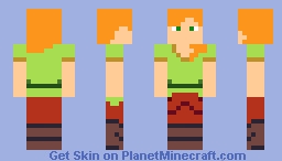 Alex (Blue Monkey, V2) Minecraft Skin