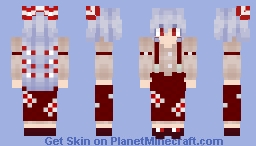 【Touhou】Fujiwara no Mokou (永夜抄ver) Minecraft Skin