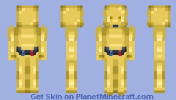 C-3PO Minecraft Skin