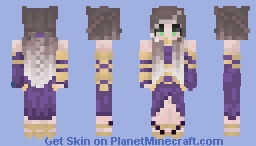 Violet Minecraft Skin