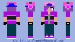 Gamer_MoonStar99 YouTube Skin Minecraft Skin