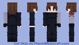 winter soldier Minecraft Skin