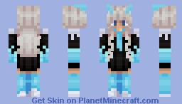 Icy Demon Minecraft Skin