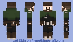 The new forest trader Minecraft Skin