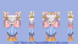 Wolkenhimmel & Rosenquarz Minecraft Skin