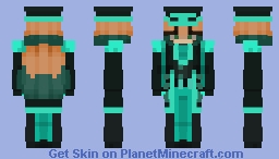 Blind Obsession :: Limbus Compay Minecraft Skin