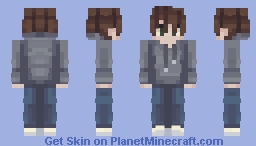 Late for class Minecraft Skin