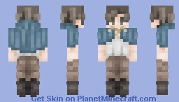 Traveller . MALE VERS Minecraft Skin