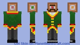British Sir Command /Function Minecraft Skin